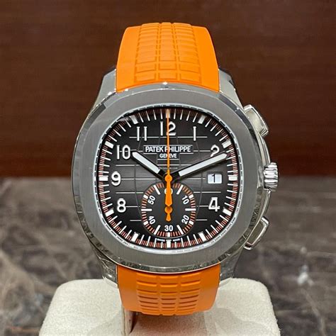 patek philippe aquanaut orange clone|Patek Philippe aquanaut equivalent.